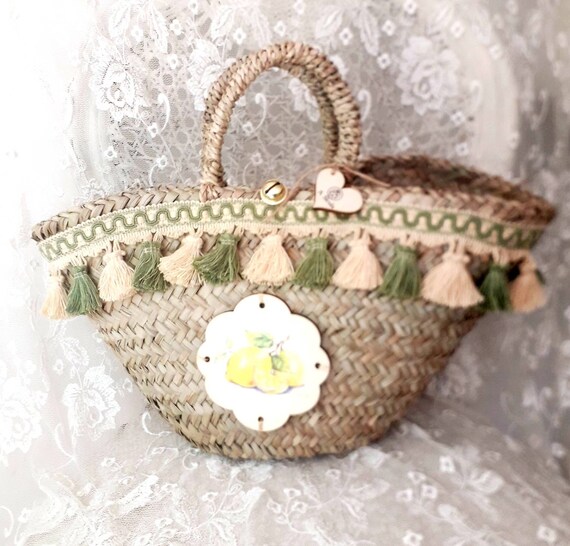 Sicilian straw bag sale