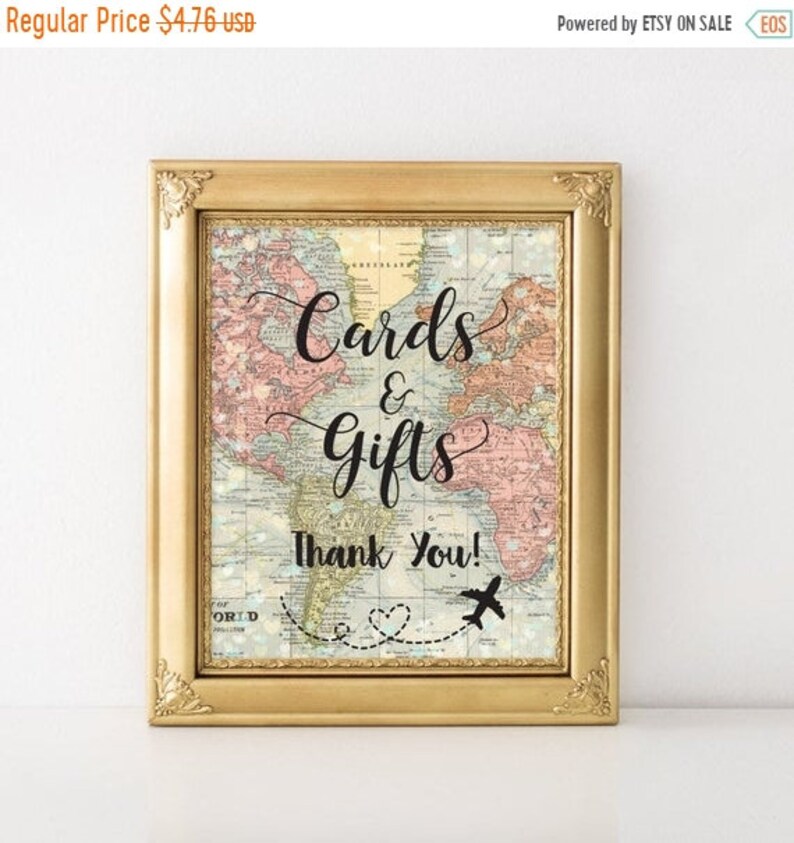 On Sale Cards Gifts Sign World Map 8x10 Travel Theme Etsy