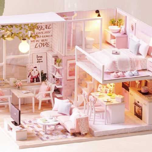 Kits de maison de poupée - Maisons miniatures DIY pour créateurs