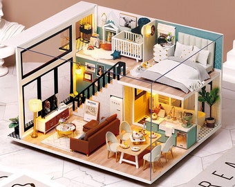 Maison De Poupée Miniature Cute Room - Kit DIY Tranquil Life