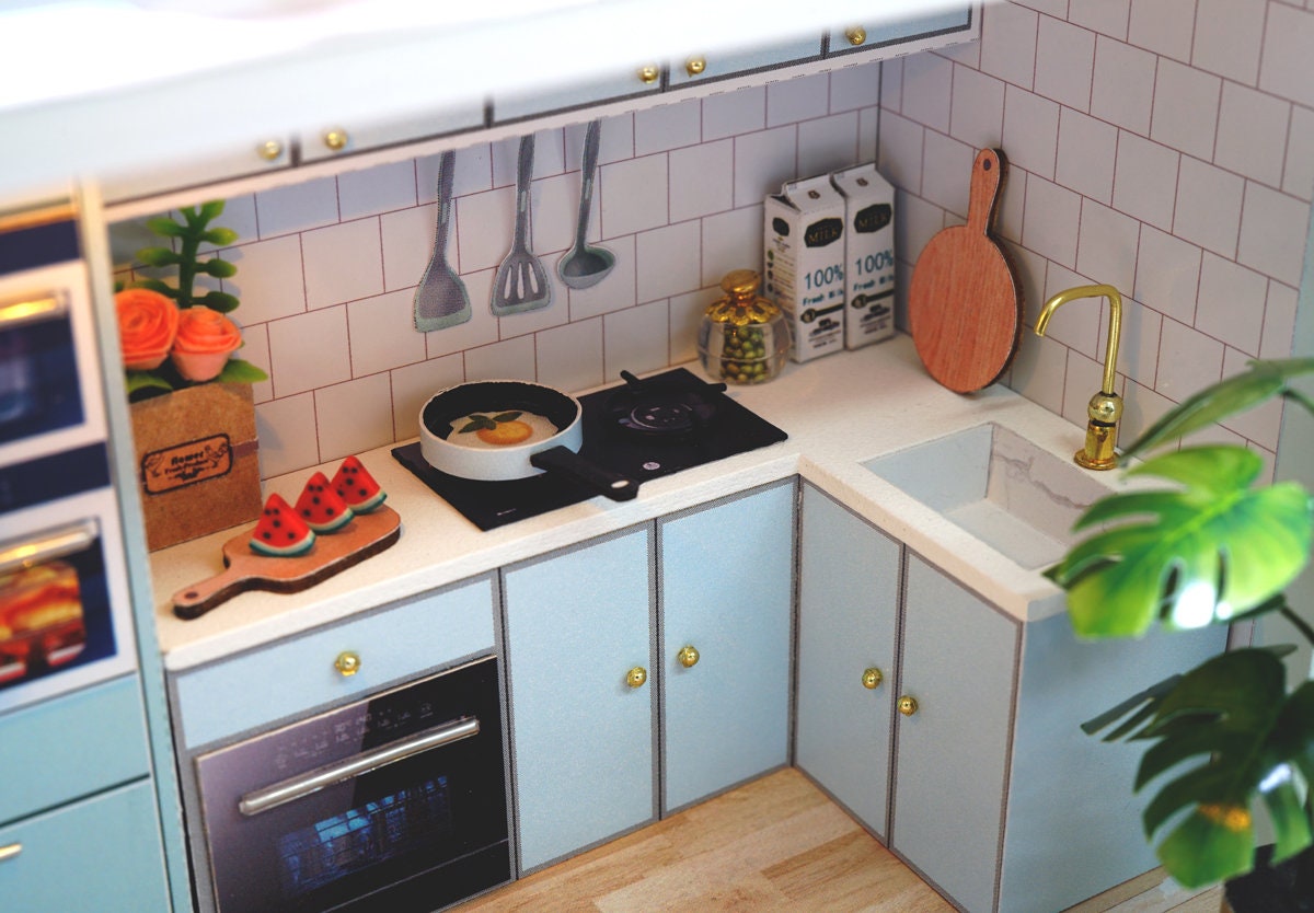 Poetic Life 124 DIY Miniature Dollhouse Craft Kit Etsy