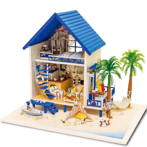 Aegean Sea - 1:24 DIY Miniature Dollhouse Craft Kit