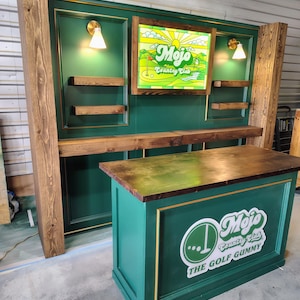 Tradeshow custom booth, Rustic Slatwall Display, Real Wood Vendor Booth, Vintage Pop Up Shop, Farmhouse Retail Fixture, Market Stall