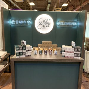 10 Foot Wall - Trade Show Booth, Exhibit, Custom Booth, Wood Wall, Branding, Rustic Wall, Wood Wall, Tradeshow