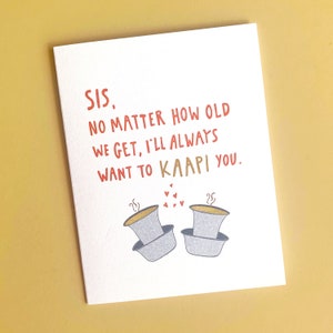 Copy Cat Kerala Card, Desi, South Indian, Pyarful, South Indian, Food Card, Kaapi, Coffee