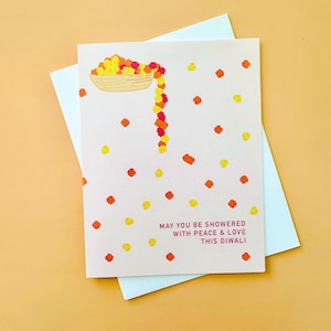 Caléndulas de Diwali - India, Asia meridional, Desi, India, Tarjeta de Diwali, Desi, Pyarful, Tarjetas de felicitación