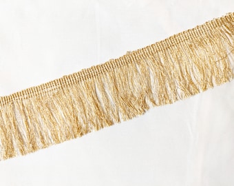 Trim 2 inch Brush Fringe 50 yards roll Suitable for upholstery drapery crafts costumes