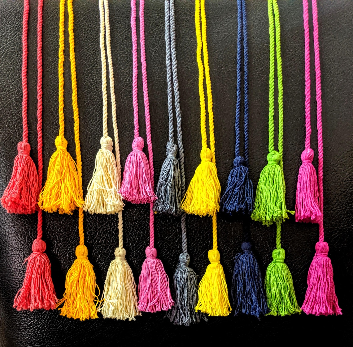 Twisted Cord Tassel Twisted Rope Belt Tassels 1.50 meter Etsy