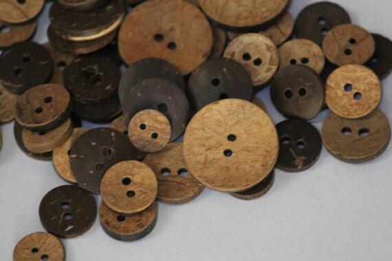 Coconut Shell Buttons Nz