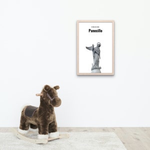 Ecuador Panecillo Digital Wall Art Home Decor Virgen del Panecillo Travel Print Quito Home Decor