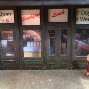 HO Scale Store Scenes