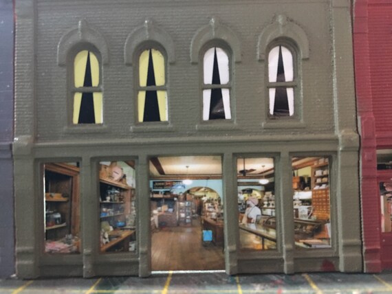HO Scale Store Window scenes | Etsy