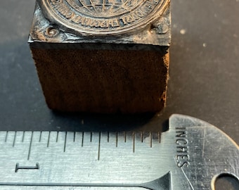 Letterpress Engraving: Women's Foreign Missionary Society Logo
