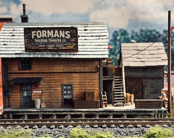 HO scale scratch built structure