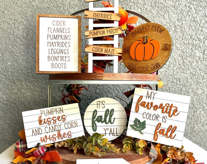 Fall Tier Tray