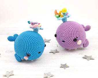 Whale Crochet Pattern, Amigurumi Whale, Crochet Toy Pattern, Crochet Fish, Whale PDF Pattern, Baby Whale, PDF Crochet Pattern, Amigurumi Toy