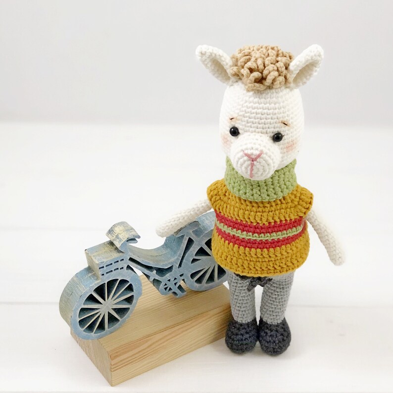Llama Crochet Pattern, Alpaca Amigurumi Pattern, Amigurumi Llama PDF, Cute Crochet Alpaca, Alpaca Toy Crochet Pattern, Amigurumi Llama PDF image 5