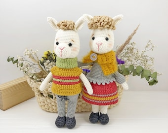 Llama Crochet Pattern, Alpaca Amigurumi Pattern, Amigurumi Llama PDF, Cute Crochet Alpaca, Alpaca Toy Crochet Pattern, Amigurumi Llama PDF