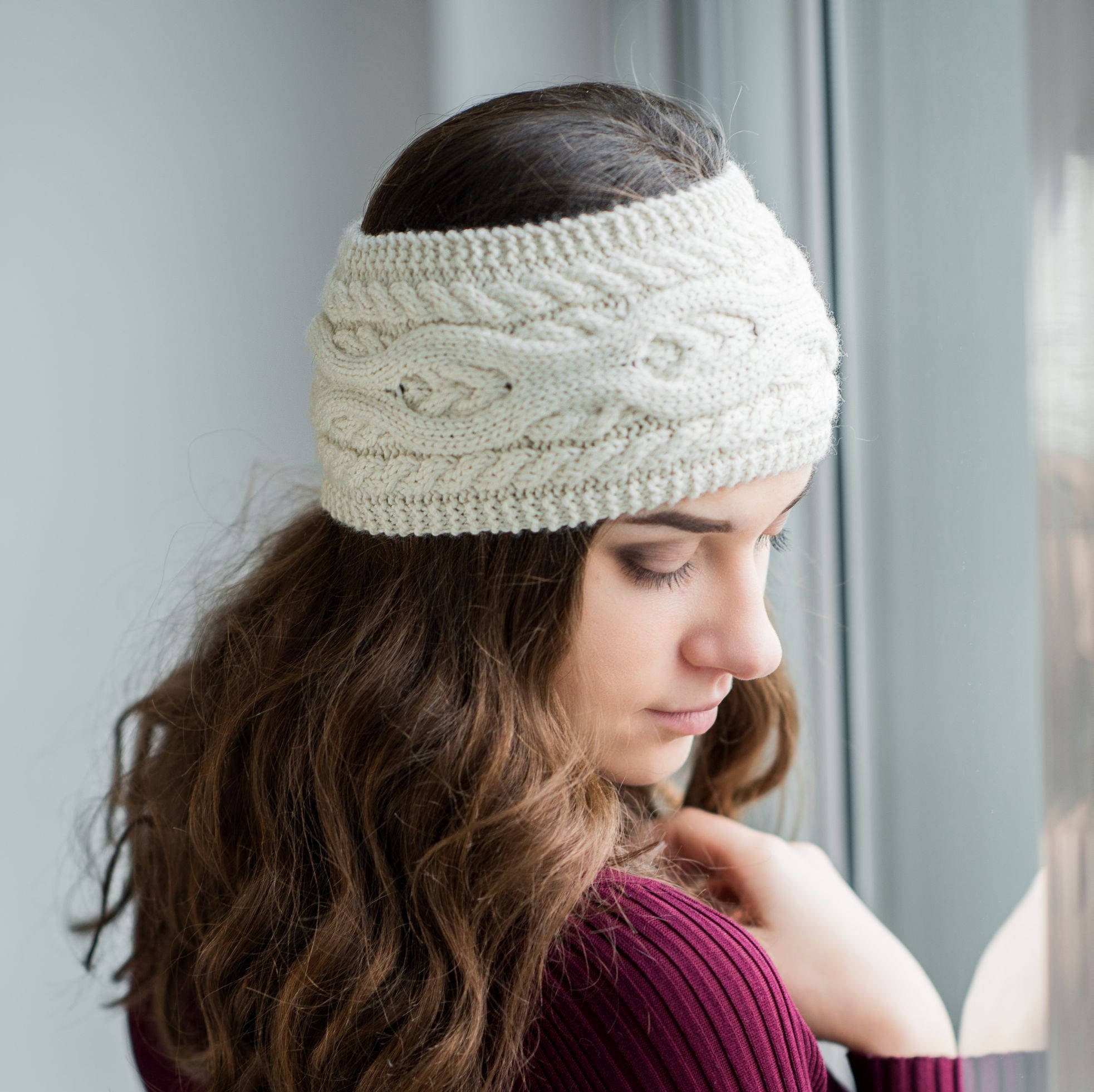 Headband Pattern Earwarmer Pattern Knit Ear Warmer Headwrap Etsy