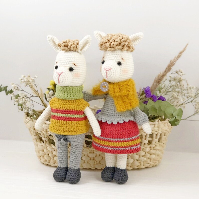 Llama Crochet Pattern, Alpaca Amigurumi Pattern, Amigurumi Llama PDF, Cute Crochet Alpaca, Alpaca Toy Crochet Pattern, Amigurumi Llama PDF image 8