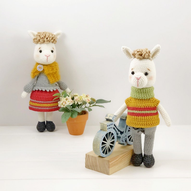 Llama Crochet Pattern, Alpaca Amigurumi Pattern, Amigurumi Llama PDF, Cute Crochet Alpaca, Alpaca Toy Crochet Pattern, Amigurumi Llama PDF image 9