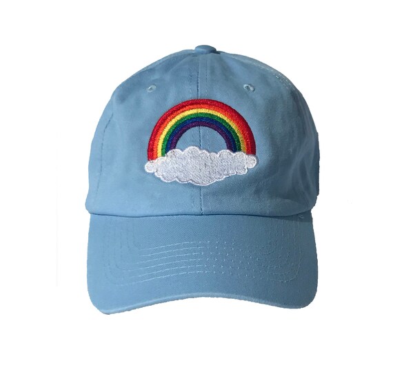 rainbow baseball cap