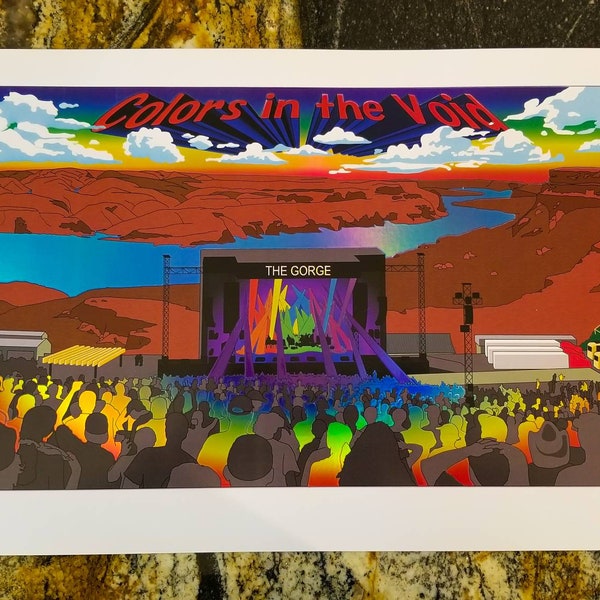 ADNB Gorge Amphitheatre Print