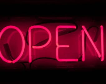 Neon Open Sign