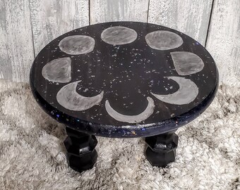 FREE SHIPPING Mini Meditation table altar ritual table prayer table plant table short table small table meditation altar prayer altar ornate