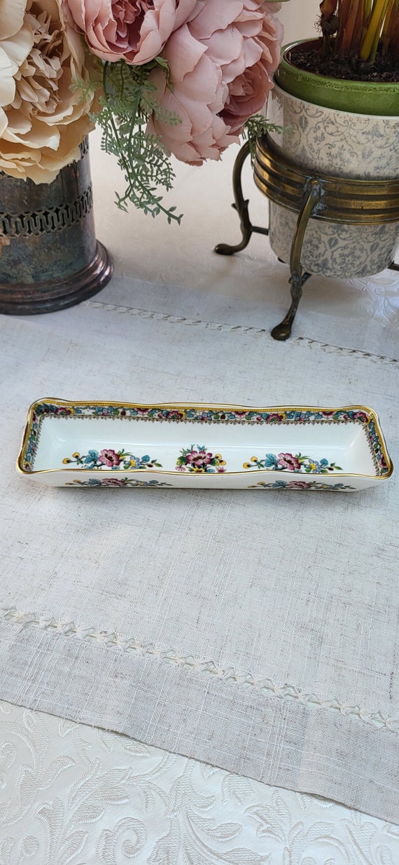 Coalport Trinket Tray | Vintage Trinket Pot | Bedr