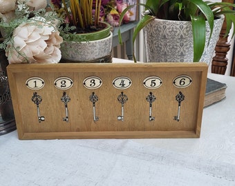 Vintage Key Holder | Vintage Key Rack | Wall Decor | French | French Key Holder | Hallway |