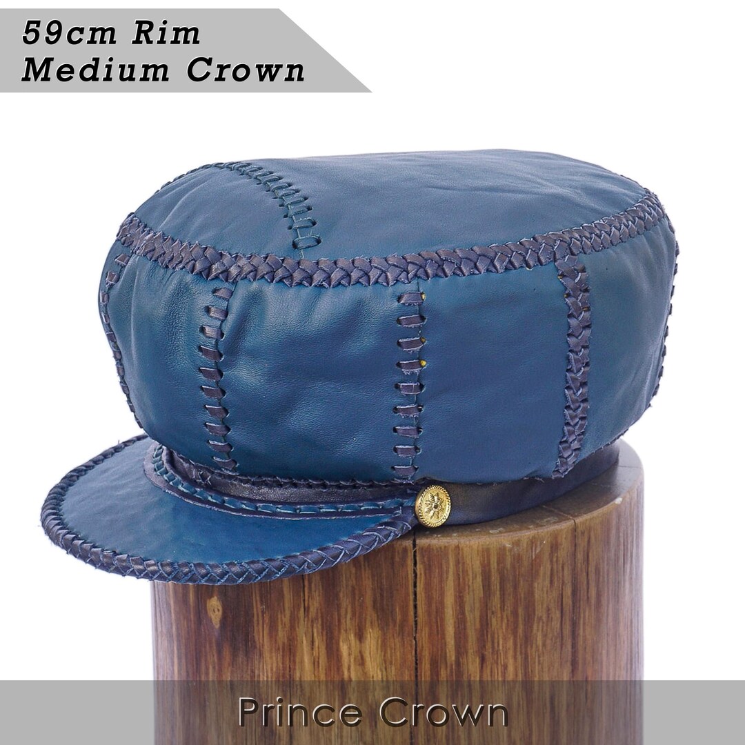 Midlock Cap Leather Dreadlocs Cap, Medium Length Locs, Rasta Hat (59cm) - Etsy