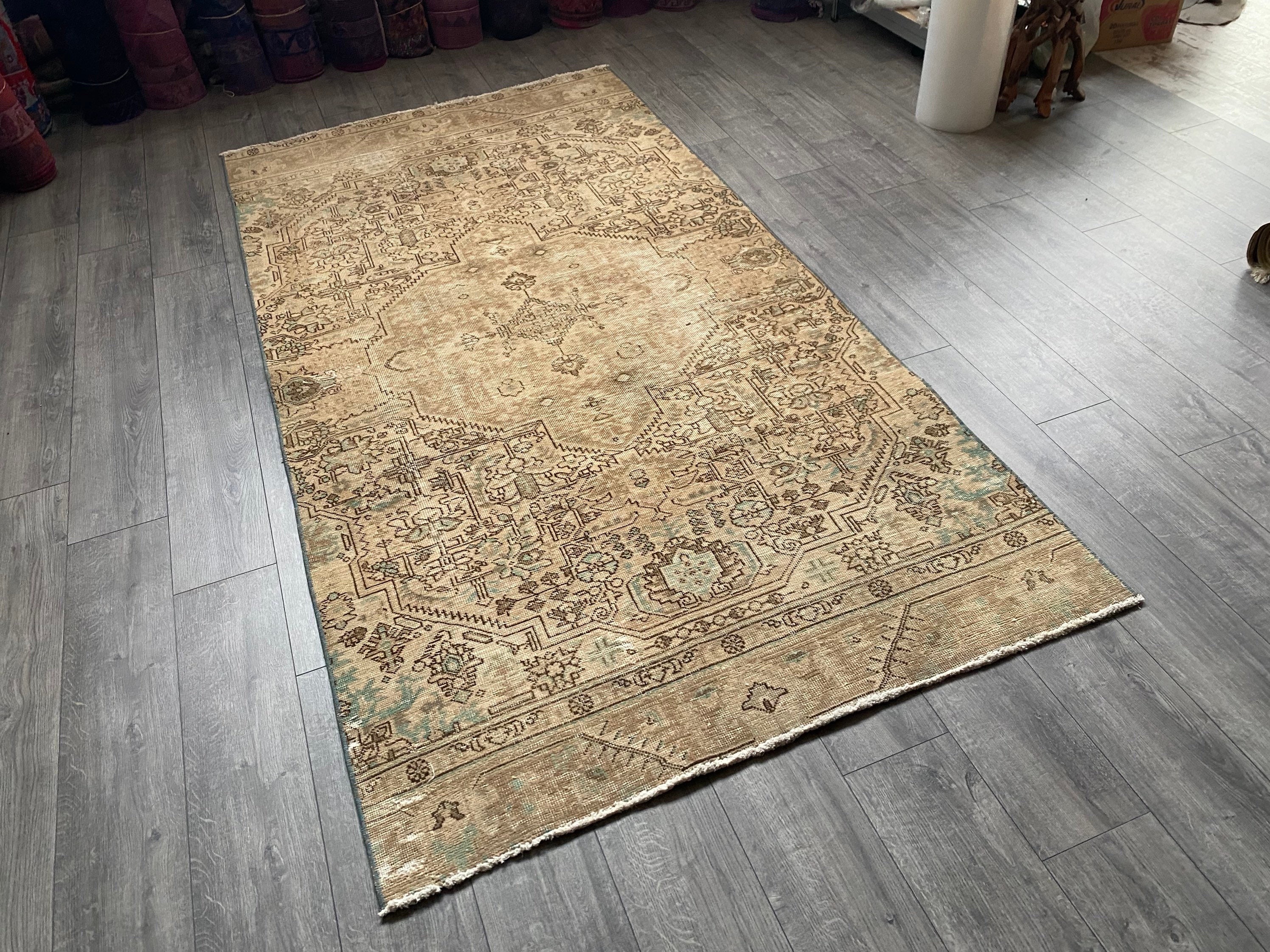 Perser Teppich SchlafzimmerTeppich Vintage Teppich Saloon | Etsy