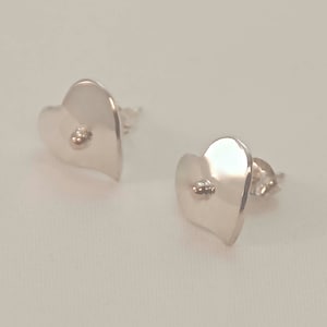 Heart Stud Earrings