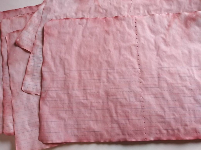 Hand Dyed Journal Paper Coffee Dyed Tea Dyed Choose Avocado Dyed or Handmade Seasonal Botanical Dyes