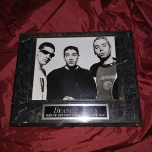 Beastie Boys Photograph Plaque