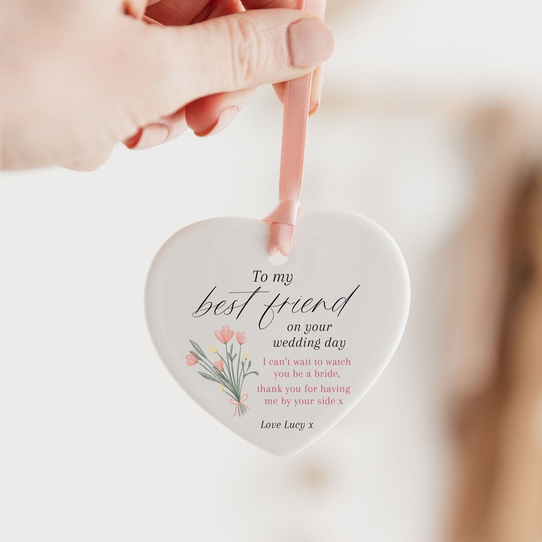 best friend wedding book gift