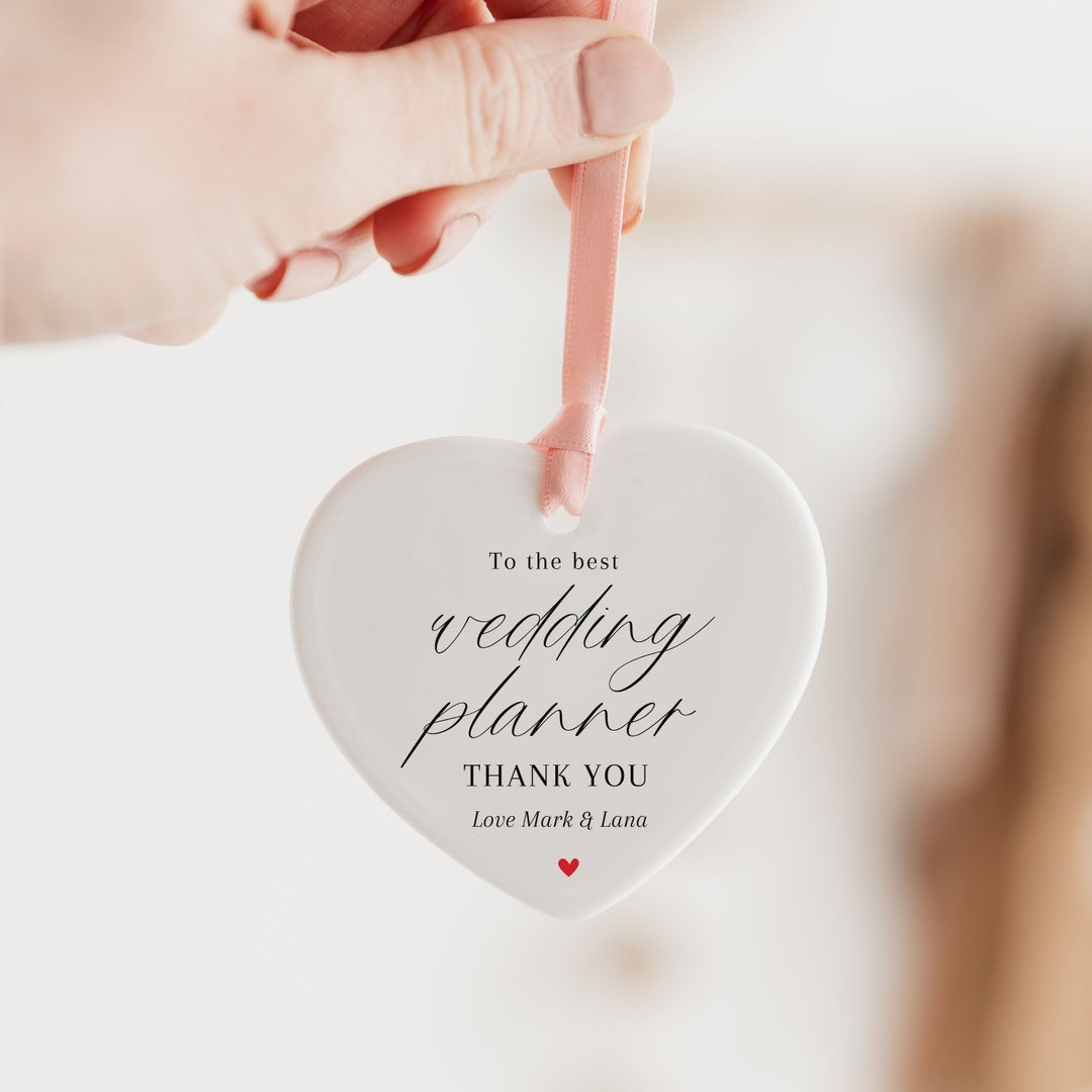 Thank You Gift for Wedding Planner Wedding Planner Thank You Present Thank You to Our Wedding