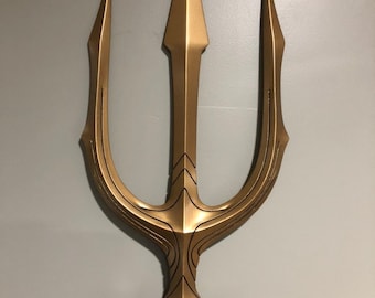 Aquaman Trident Etsy