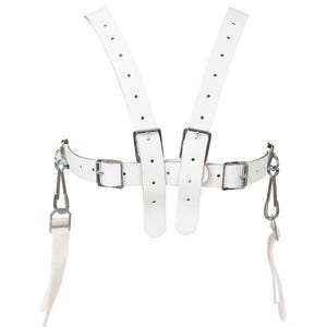 Harnais de marche en cuir bleu pastel pour tout-petit (personnalisation gratuite) image 4