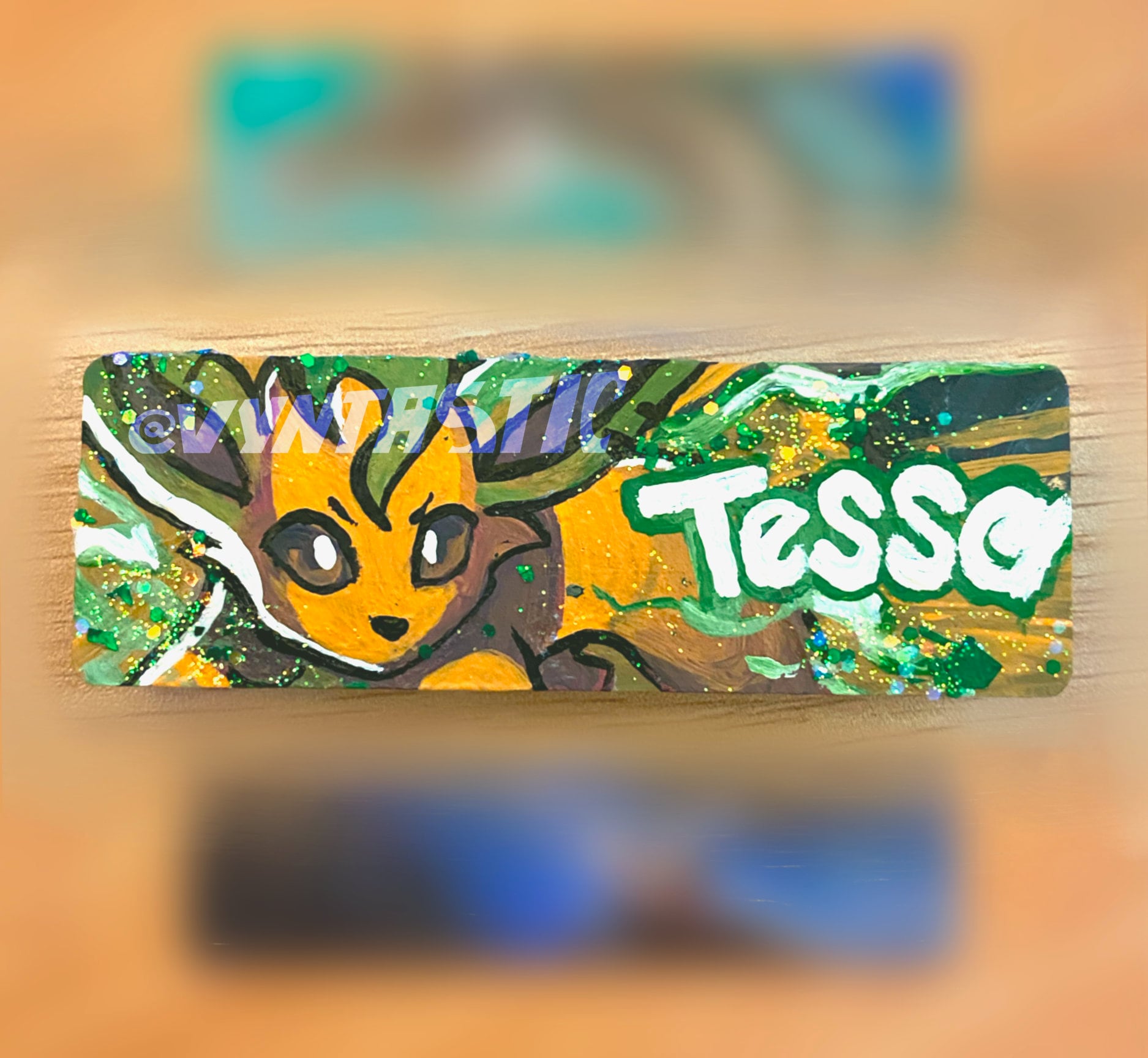 Leafeon Starbucks Apron Name Tag - Etsy