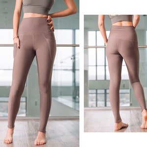 Twist Stretch Leggings Zipper Pockets organic Eco-friendly Festival Yoga  Burning Man -  Canada