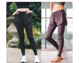 Athletic 2 in 1 Shorts With Built-in 