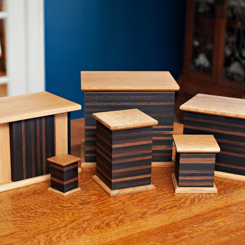 Cremation Urn Made From Wine and Whiskey Barrels Etsy