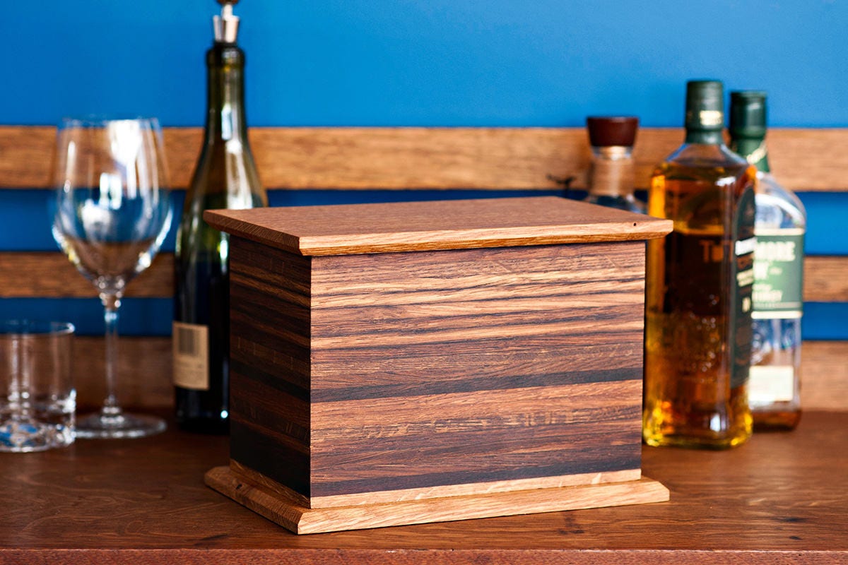 Wine Barrel Whiskey Barrel Reclaimed Wood Cremation Urn Etsy