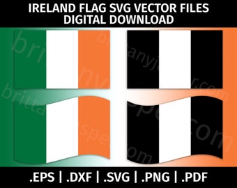 Download Ireland Flag Svg Dxf Etsy