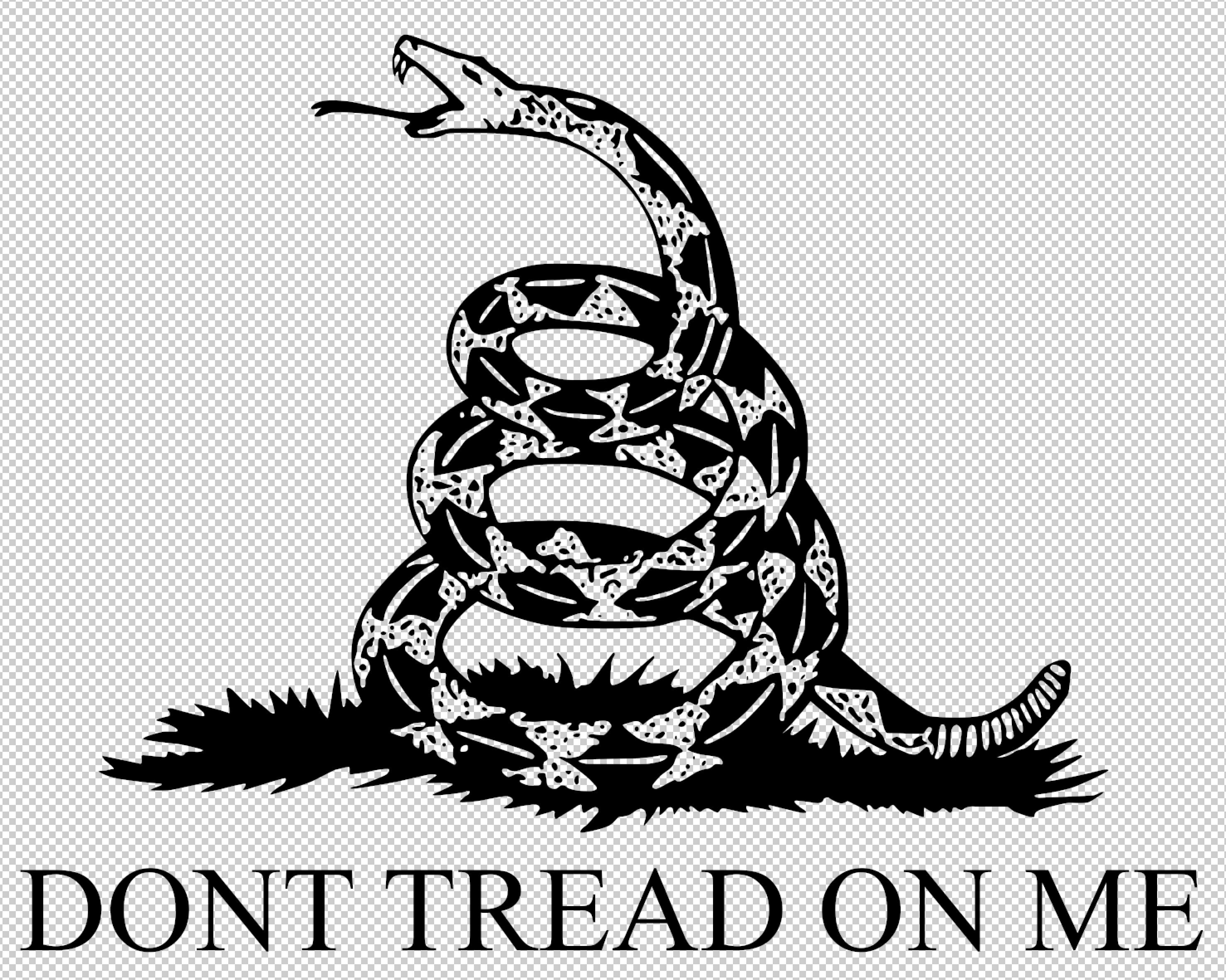 Dont tread on me clipart