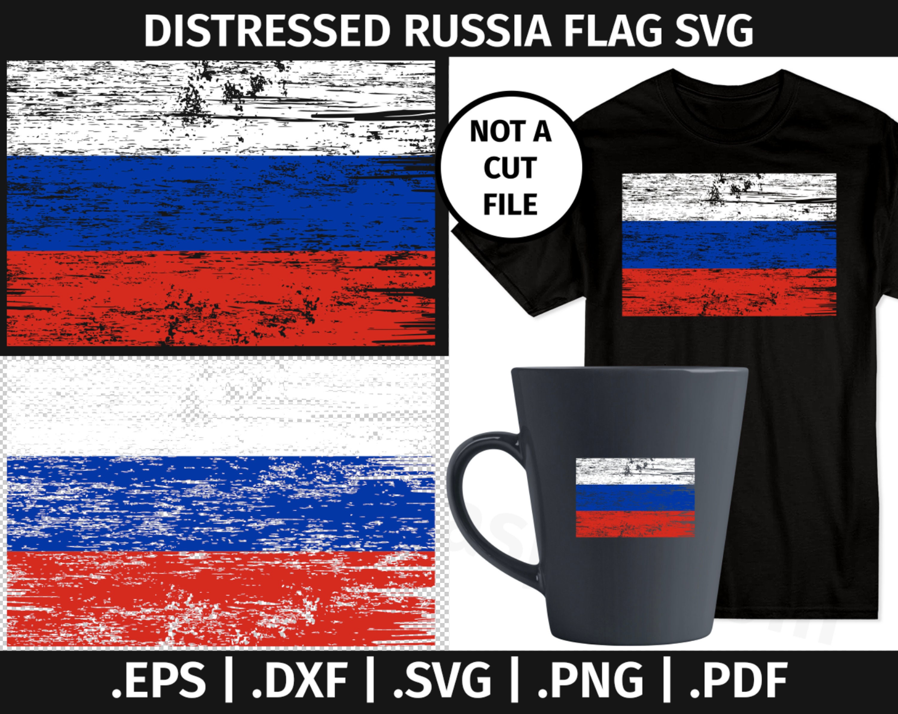 Russia T-Shirt Flag Russian Shirt Cool Unisex Top Tee-CL – Colamaga