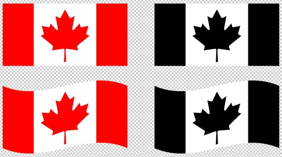 Download Canada Flag SVG Vector Clip Art - Cutting Files for Cricut ...