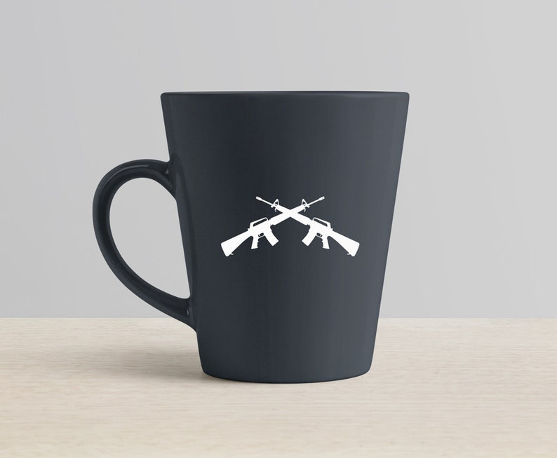 Download Crossed Rifles SVG / AR-15 Monogram Frames / Gun ...